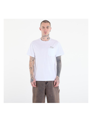 Тениска RIPNDIP Lord Nermal S/S Pocket Tee White L