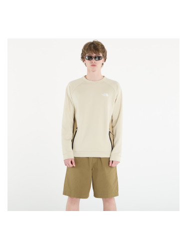 Суитшърт The North Face M Mountain Athletics Fleece Crew Desert Stone/ Khaki Stone L