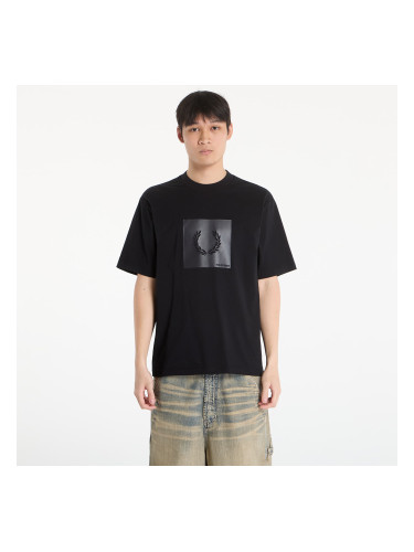 Тениска FRED PERRY Box Graphic T-Shirt Black L