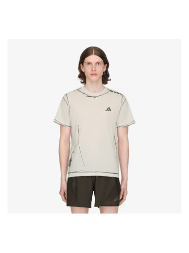 Тениска adidas Adi365 Sftm Running Unitefit T-Shirt UNISEX Halo Ivory L