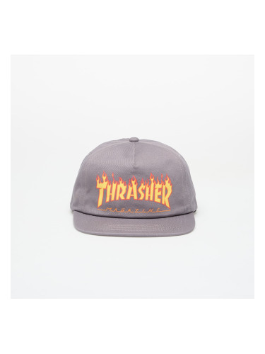 Шапка Thrasher Printed Flame Snapback Grey Universal