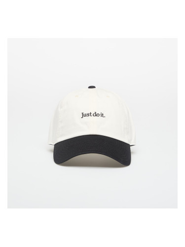 Шапка Nike Club Unstructured JDI Cap Sail/ Black/ Black Universal