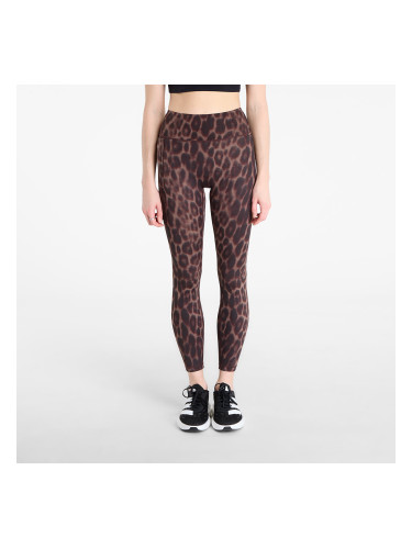 Клинове adidas Optime Power Leopard 7/8 Leggings Black/ Almost Yellow M
