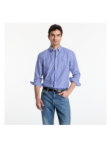 Риза Tommy Hilfiger Flex Poplin Seasonal Stripe Shirt Wedge Blue / Stripe L