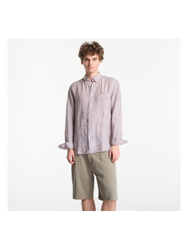 Риза Tommy Hilfiger Linen Bengal Stripe Rf Shirt Safari Canvas/ White M