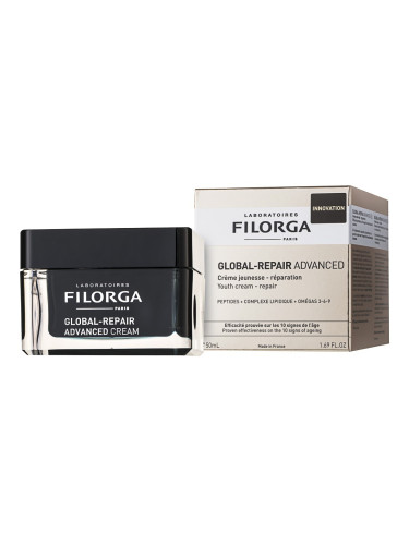 Filorga Global Repair Advanced Дълбоко възстановяващ подмладяващ крем за лице