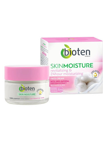 Bioten Skin Moisture Revitalizing  Крем за лице за суха и чувствителна кожа