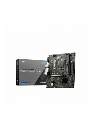 Дънна платка MSI PRO H610M-G DDR4 LGA 1700