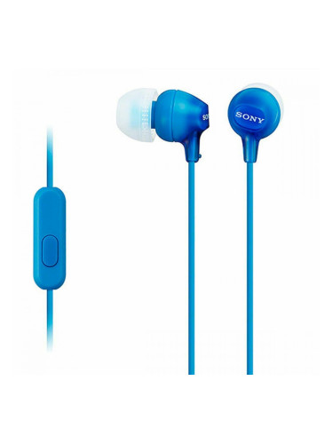 Малки слушалки Sony MDR-EX15AP Син