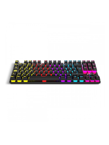 Клавиатура Krom Kasic TKL Черен LED RGB Подсветка