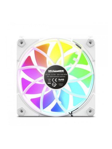 Вентилатор за кутия Nox HUMMER EASYLINK ARGB Ø 12 cm (1 броя)
