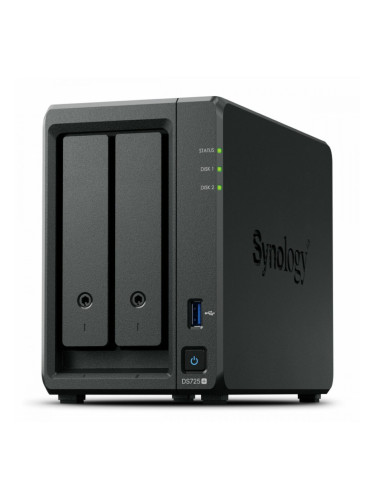 SATA 5.25" калъф за SATA 2.5" Synology DS725+ Черен AMD Ryzen R1600