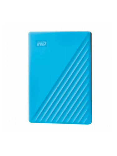 Външен харддиск Western Digital My Passport Син 4 TB HDD