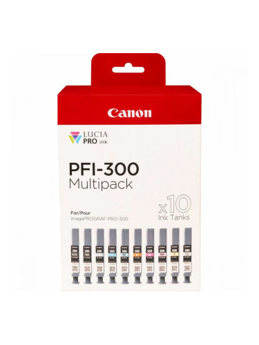 Оригиална касета за мастило Canon PFI-300 Многоцветен