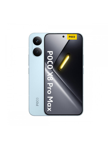 Смартфони Poco X8 PRO MAX 6,83" Octa Core MediaTek Dimensity 9500s 12 GB RAM 256 GB Син