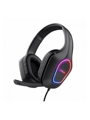 Слушалки за игра с микрофон Trust GXT 416 Zirox Черен Многоцветен