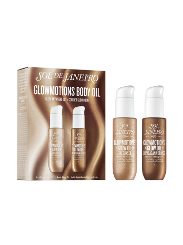 КОМПЛЕКТ SOL DE JANEIRO Glow Anywhere Glow Oil Set Масло за тяло дамски 60ml