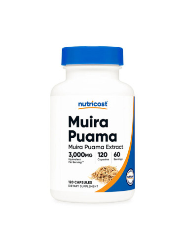Муира Пуама 150 mg 120 капсули | Nutricost