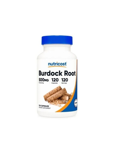 Репей (корен) 500 mg 120 капсули | Nutricost