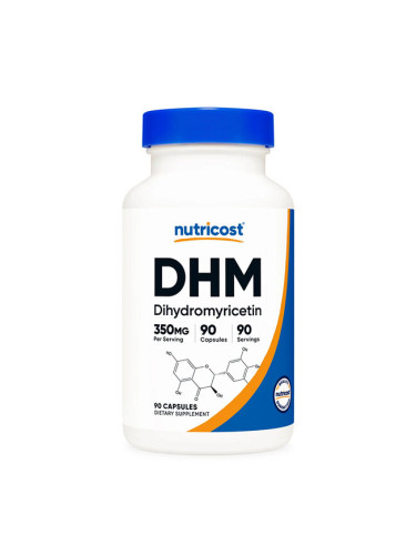 DHM / Дихидромирицетин 350 mg 90 капсули | Nutricost