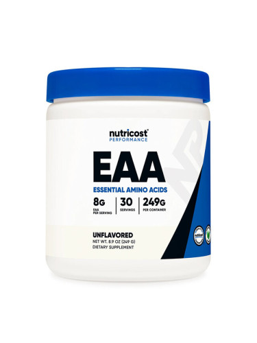 ЕАА Есенциални аминокиселини 249 g прах, 30 дози | Nutricost