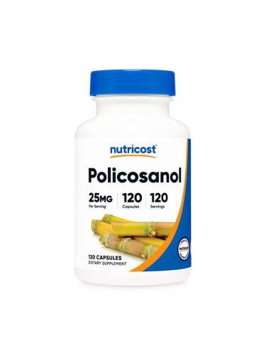Поликозанол 25 mg 120 капсули | Nutricost