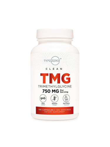 TMG (триметил глицин) 750 mg 120 капсули | Nutricost