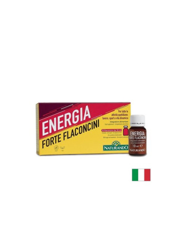 Формула за енергия и издръжливост с Кордицепс 100 mg + Годжи бери 200 mg, Energia Forte, 10 флакона 