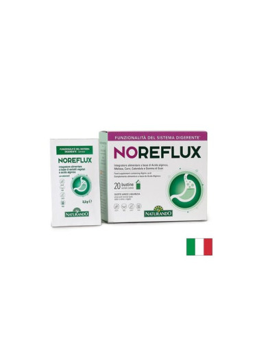 Формула при киселини и стомашен дискомфорт с Алгинова киселина 900 mg, Noreflux, 20 сашета