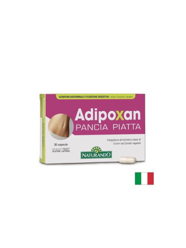 Ензими Enzi-mix® и билки Adipoxan – При подуване и тежест след хранене, 100 mg, 30 капсули