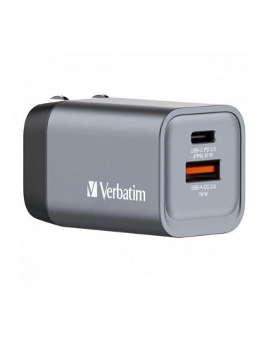 Зарядно за стена Verbatim GNC-35 35 W Сив