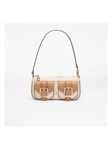Michael Kors Sm Conv Pouchette Vanilla/ Acorn Universal