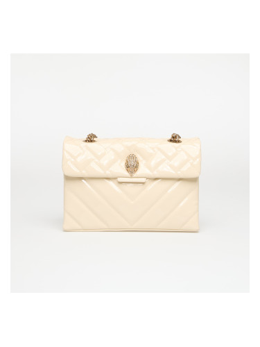 Kurt Geiger Leather Kensington Bag Cream Universal