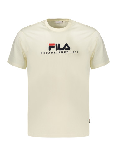 Бежова мъжка тениска FILA