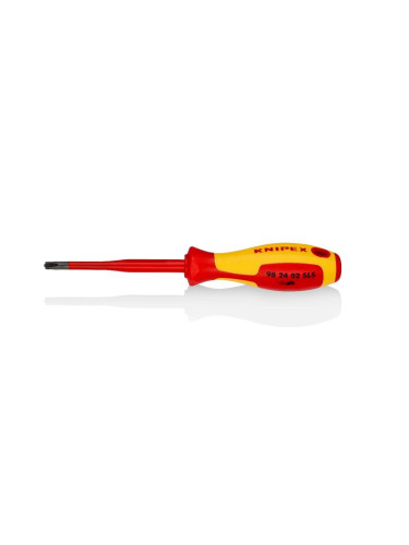 Отвертка KNIPEX 98 24 02 SLS, кръстата, стомана, изолирана 1000V,  PH/S 2