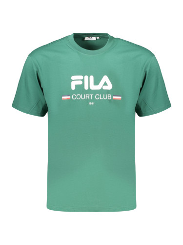 Мъжка тениска с къс ръкав FILA зелена