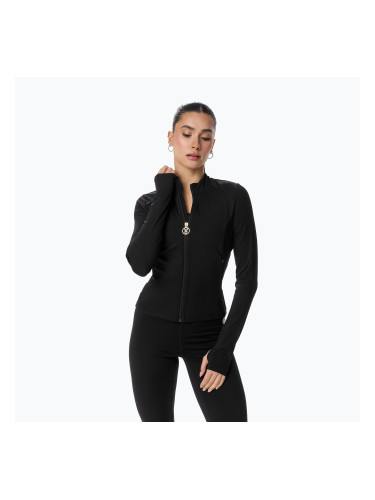 Дамски суитшърт за тренировка Cardio Bunny Zipper Blouse black
