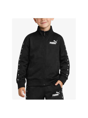 PUMA Essentials Tape Tricot Tracktop Black