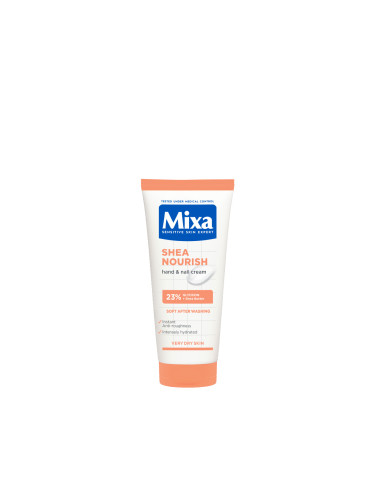 Mixa Shea Nourish подхранващ крем за ръце и нокти за суха и много суха кожа