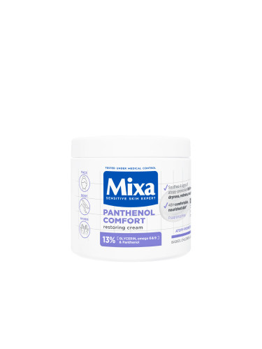 Мixa Panthenol Comfort крем за възстановяване на защитната бариера за кожа склонна към атопия