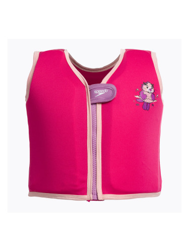 Детска жилетка с щампа Speedo Float Vest pink 8-1225214687