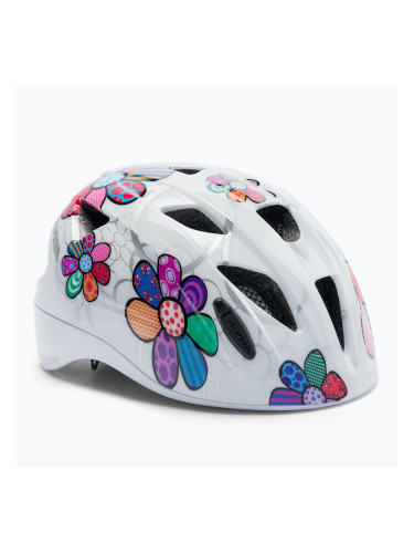 Детска велосипедна каска Alpina Ximo Flash white flower