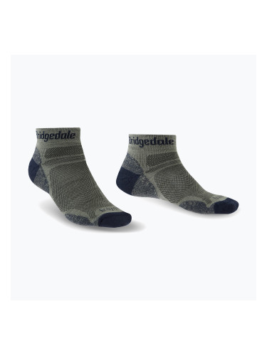 Мъжки туристически чорапи Bridgedale Hike Ultralight Performance Ankle khaki/navy