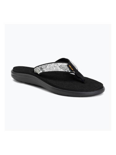 Дамски джапанки Teva Voya enchanted forest black/white