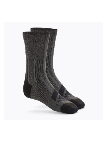 Чорапи за трекинг X-Socks Hike Perform Merino Crew black/charcoal