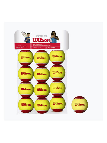 Wilson Starter Red Tballs 12 бр. жълто/червено WRT137100