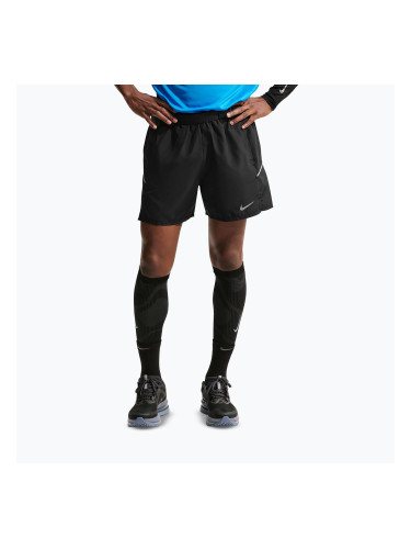 Мъжки къси панталони/шорти Nike Miler Dri-Fit Brief Lined 5" black/black