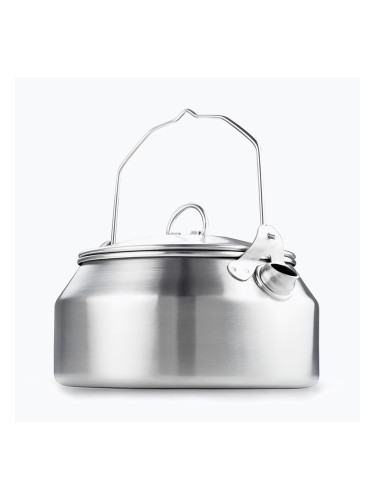 GSI Outdoors Чайник за чай от неръждаема стомана Glacier silver 68162