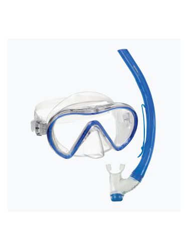 Комплект за шнорхелинг Mares Combo Stream royal blue/clear