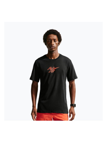 Мъжка тениска за бягане Nike AeroSwift Dri-Fit black/bright crimson